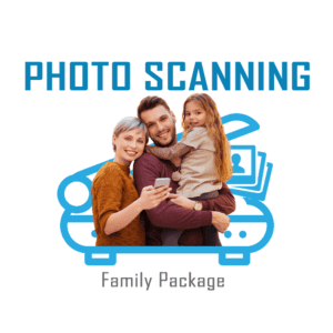 Scanning — Family Package (up to 1200 photos)