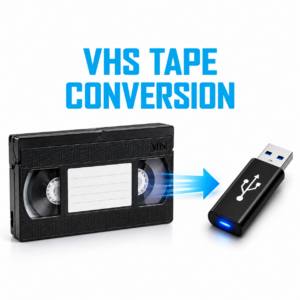 Professional VHS Tape Conversion Service